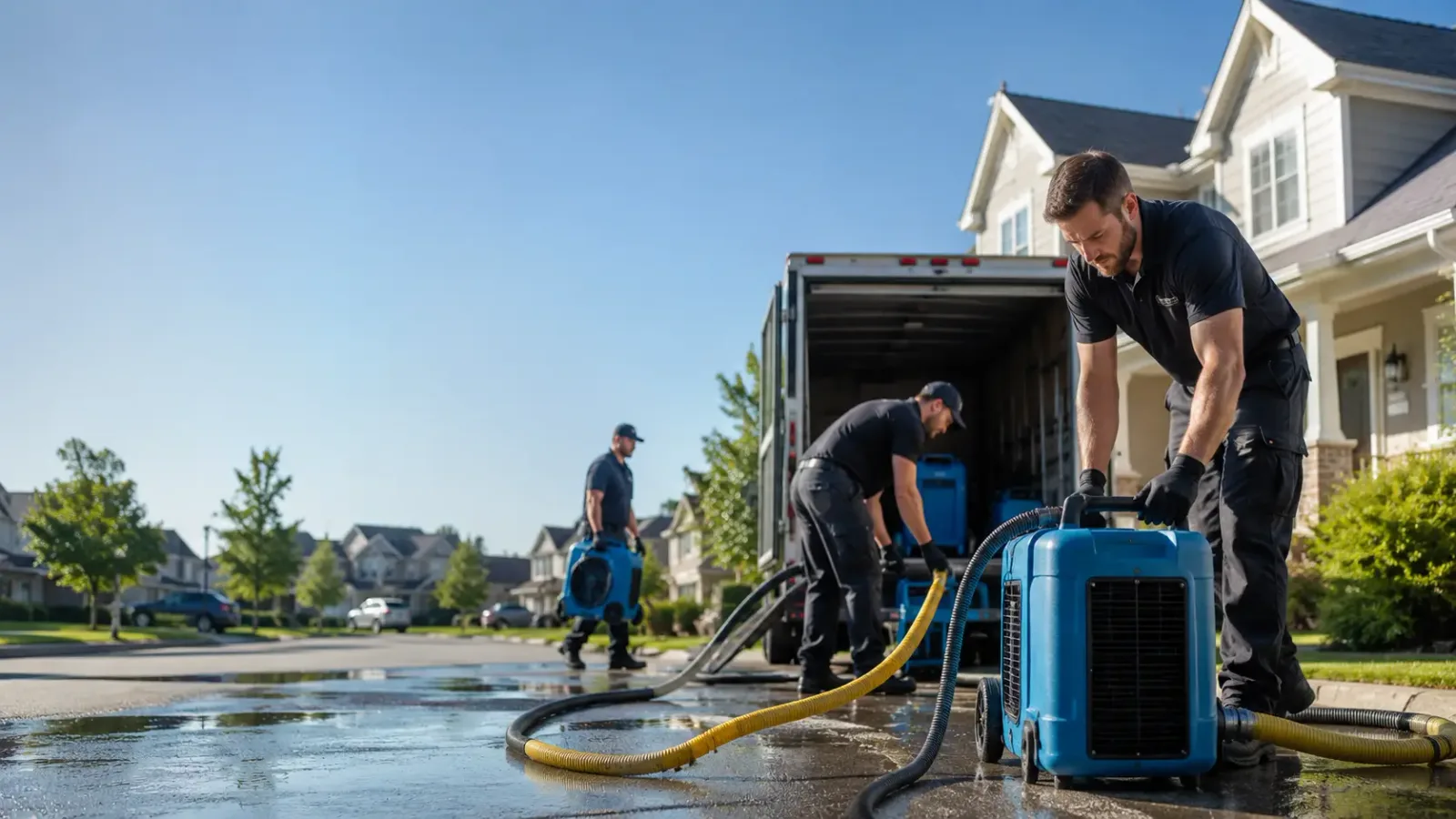 Water Damage Mitigation in Lone Wolf, OK